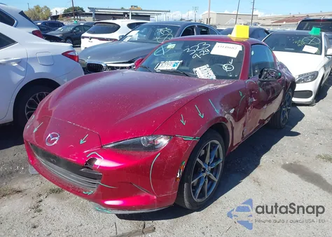 2019 Mazda Mx-5 Miata Grand Touring z USA, uszkodzony, nr VIN JM1NDAM76K0303889